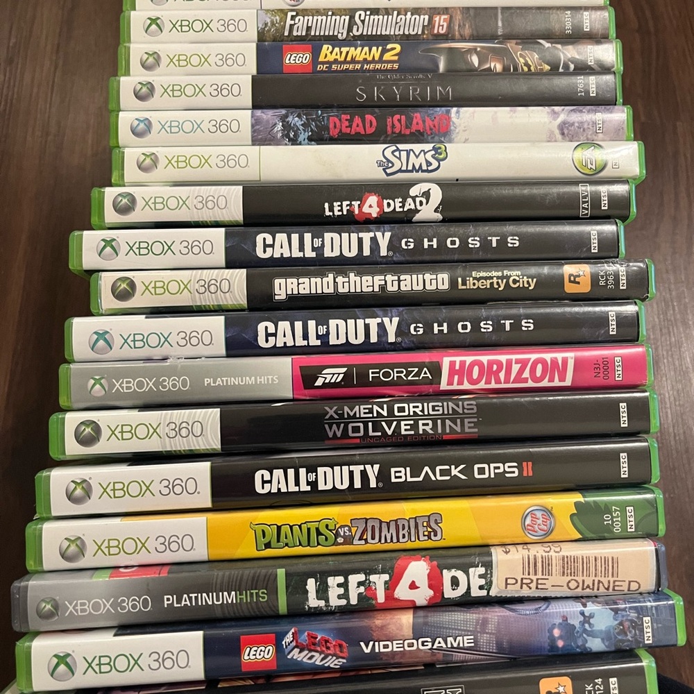 Lot of 19 XBox 360 Video Games